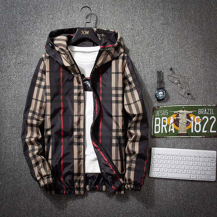 Men&amp;#039;s jackets spring camouflage jacket casual jacket men&amp;#039;s hooded luminous zipper jacket